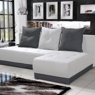 Rohová sedačka INSIGNIA 10, krémová/šedá