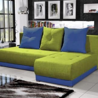 Rohová sedačka INSIGNIA 16, zelená/modrá