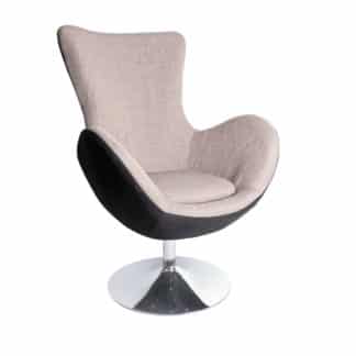 Čalouněné křeslo BUTTERFLY, šedá