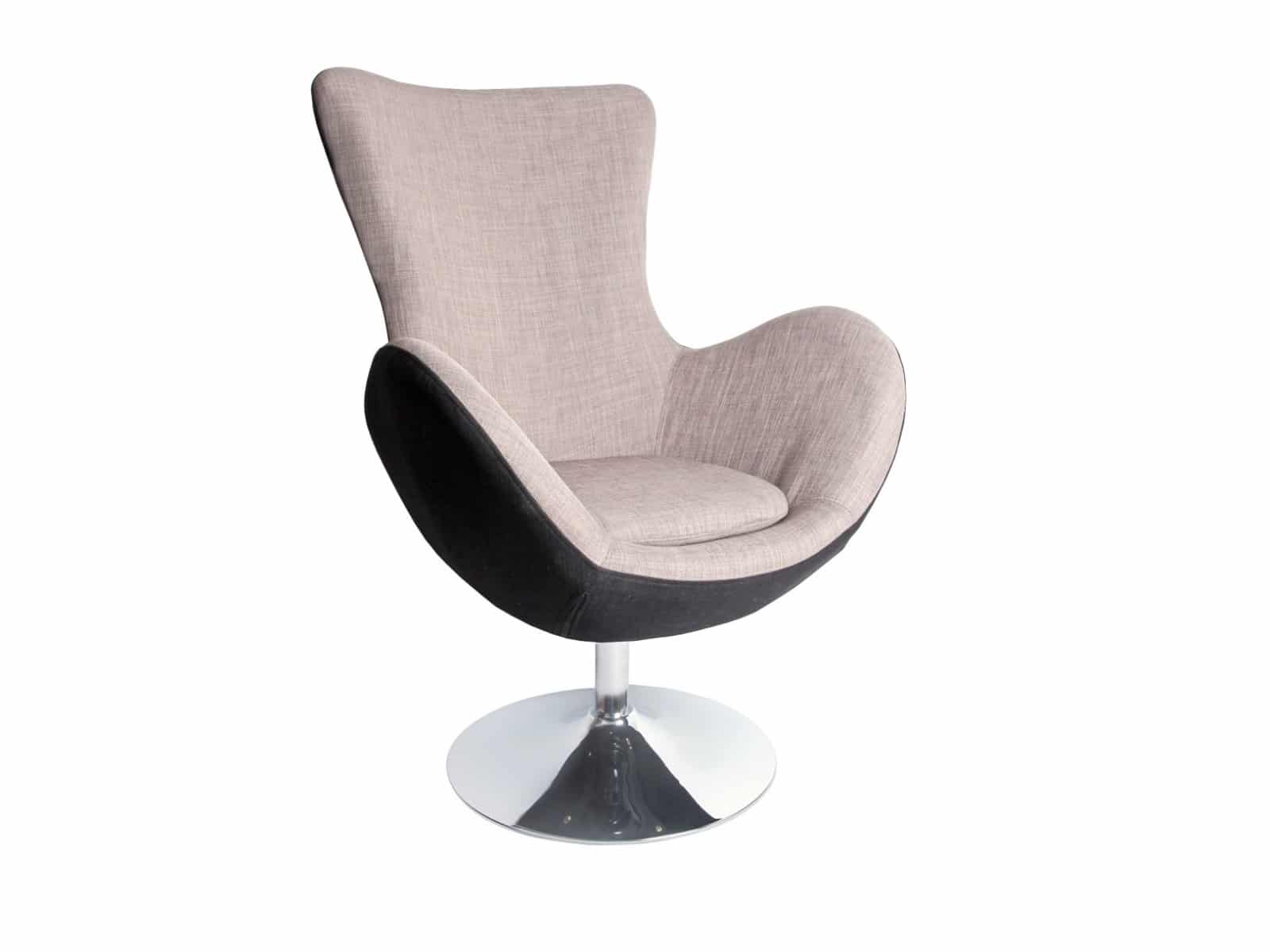 Čalouněné křeslo BUTTERFLY, šedá