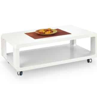 Konferenční stolek FUTURA, bílá