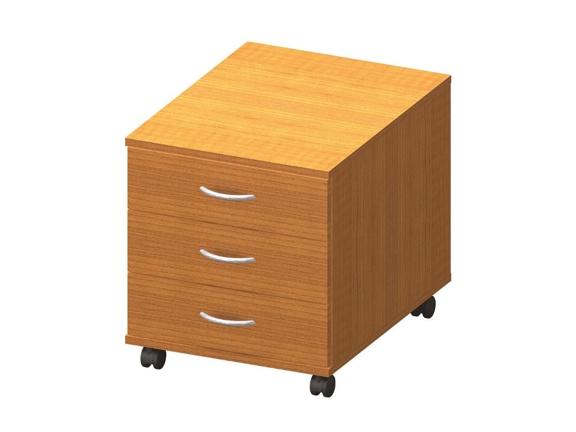 TEMPO AS NEW 016 kontejner 3 zásuvkový, třešeň