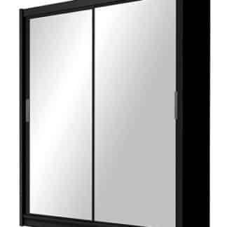 Šatní skříň PARIS 160 černá