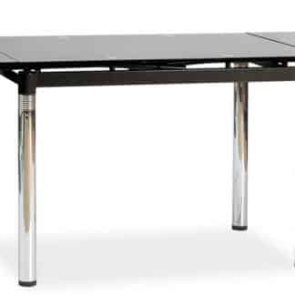 Jídelní stůl GD-018 rozkládací, černá