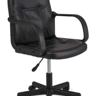 Kancelářské křeslo Q-074 černá ekokůže