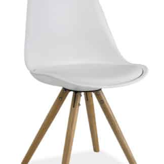 Jídelní židle ERIC, bílá