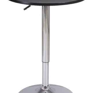 Barový stolek B-500, černá/chrom