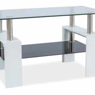 Konferenční stolek LISA III, bílý lak