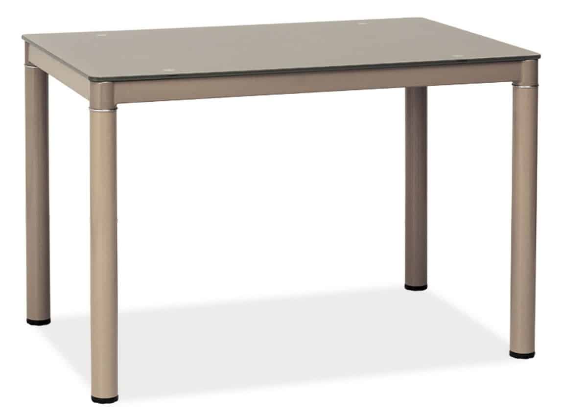 Jídelní stůl GALANT, tmavě béžová