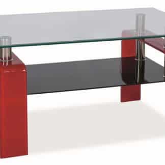 Konferenční stolek STELLA - červený