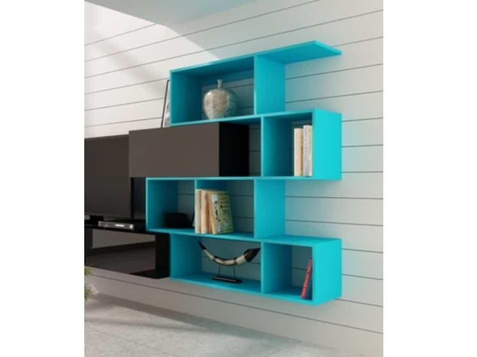 Regál VIGO, světle modrá