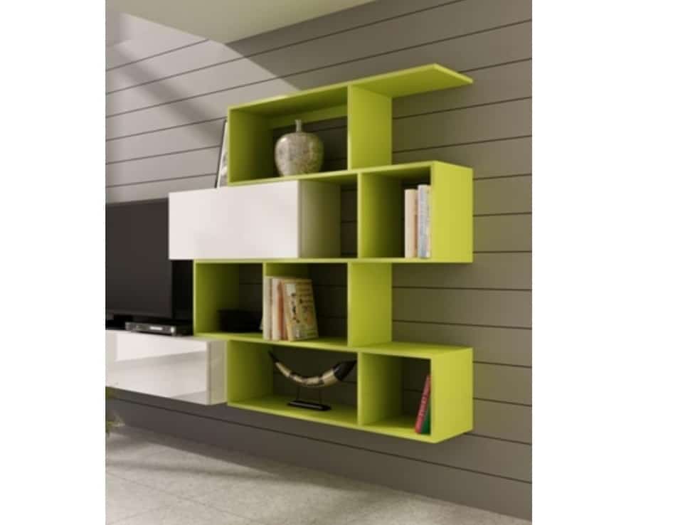 Regál VIGO, zelená