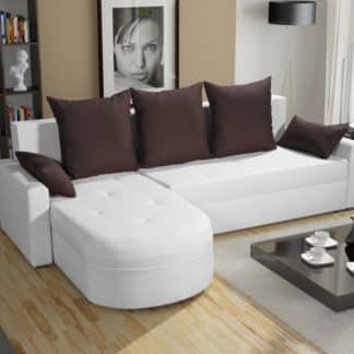 Rohová sedačka WENECJA PIK BIS 2, krémová látka