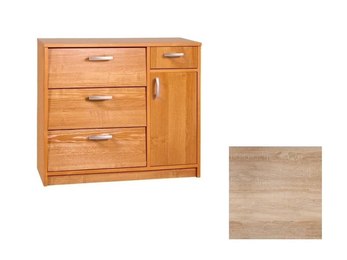 Botník 2, barva: dub sonoma světlý