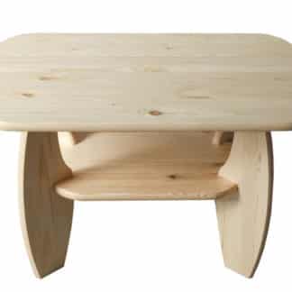 Konferenční stolek 92x66 nr.5, masiv borovice, moření: ...