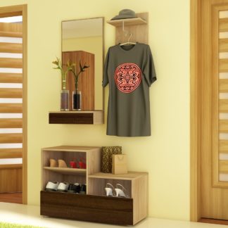 Předsíň CITY, dub sonoma/dub sonoma tmavý