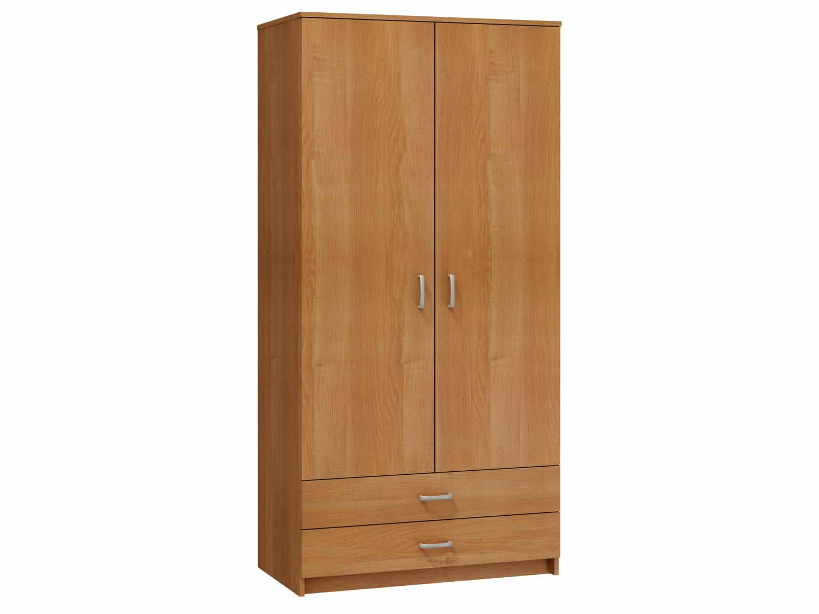 Šatní skříň 2D-2S, olše