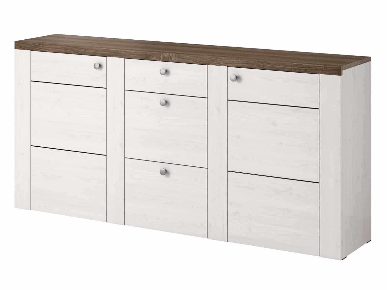 LARONA komoda TYP 25, dub riviera světlý