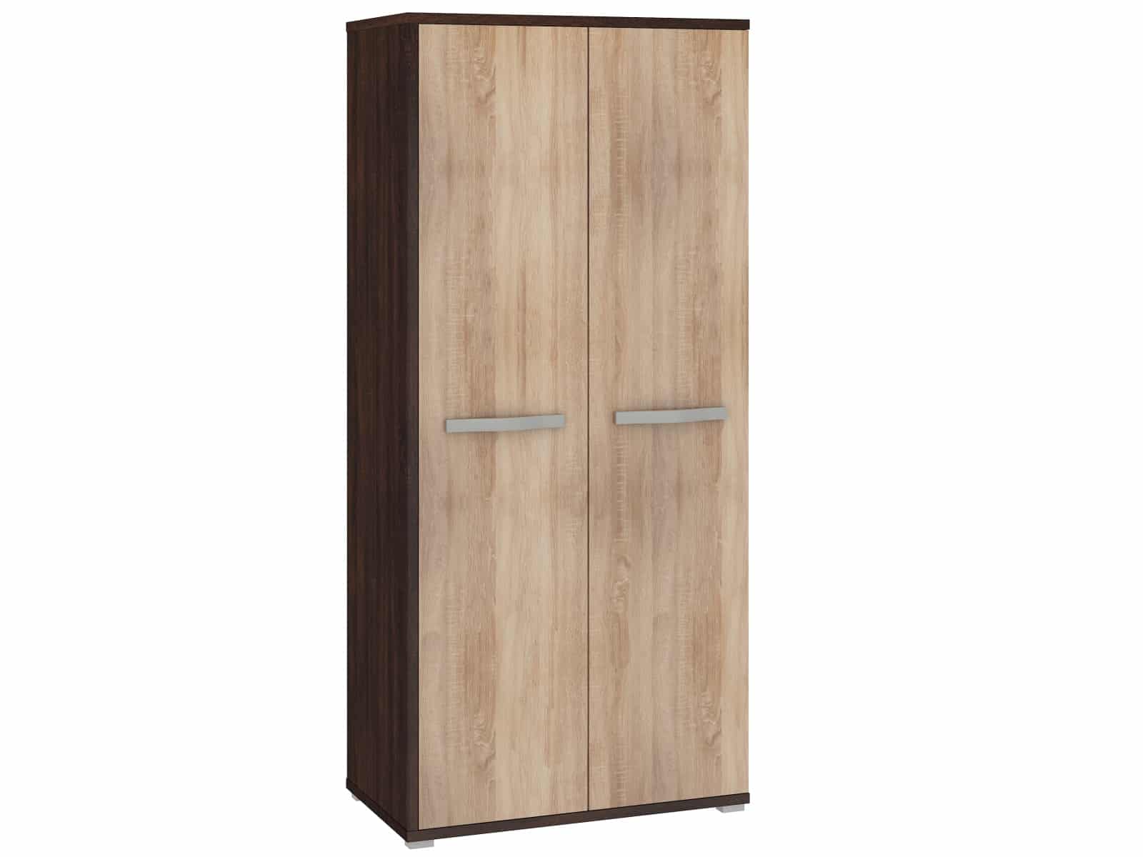 ANGEL skříň 2D, dub sonoma tmavý/dub sonoma