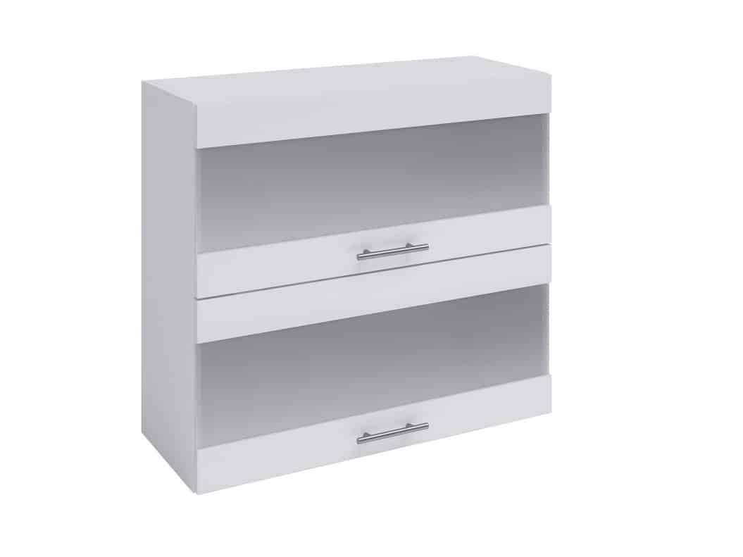 FABIANA, horní skříňka, W-80K2S, bílá