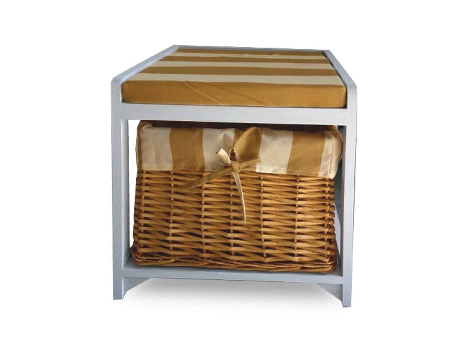 GINGER 3 NEW, komoda, bílá/medová