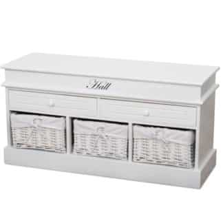 Lavice BLANCO, bílá