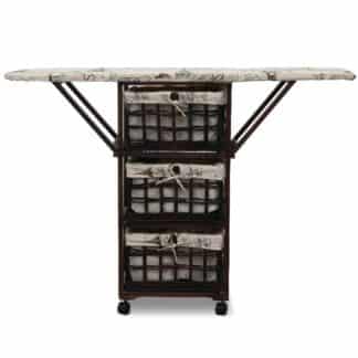 Komoda s žehlicím prknem BOND 2, hnědá