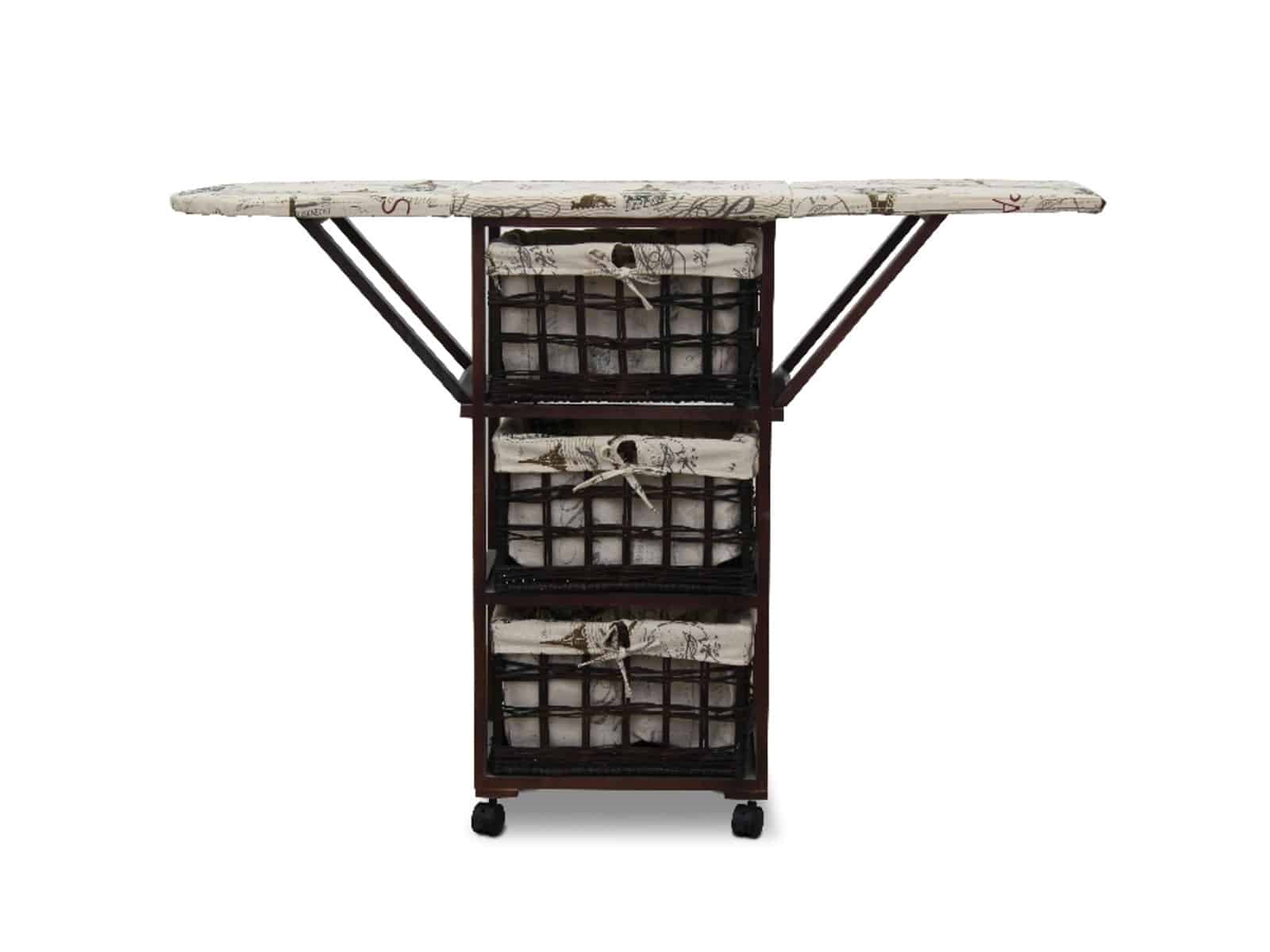 Komoda s žehlicím prknem BOND 2, hnědá