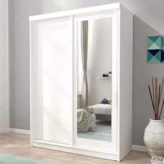 Skříň ALASKA 150 cm, bílá