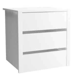 Šuplíky do skříně, bílá