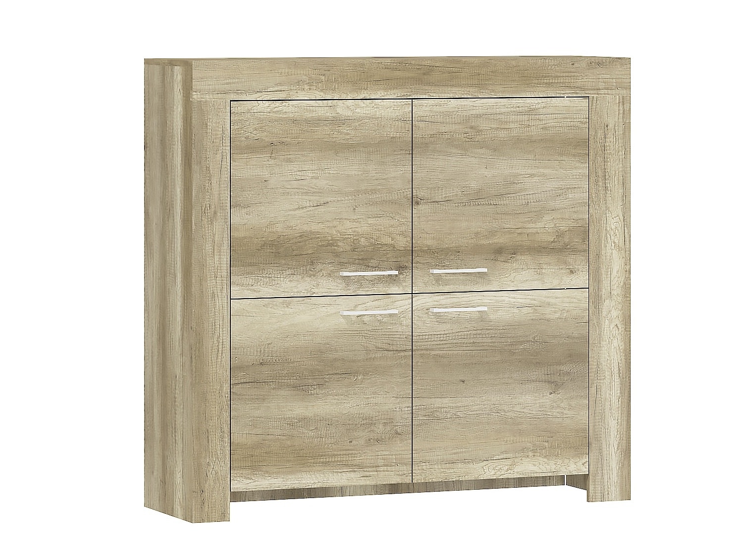 Komoda SKAY SK120, country šedý