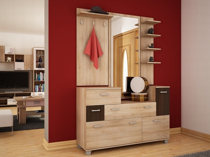 Předsíň GRAND, barva: dub sonoma/dub sonoma tmavý