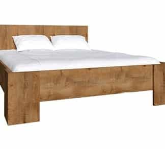 MONTANA postel L1 160x200 cm, dub lefkas tmavý