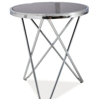 Konferenční stolek Fabia C, kov/sklo