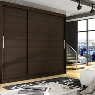 Šatní skříň ASTON II, choco