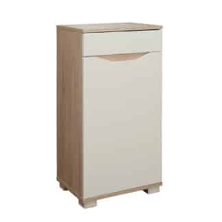 Skříňka APOLON PA3, béžový lesk/dub