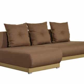 Rohová sedačka INSIGNIA 21, hnědá/béžovohnědá