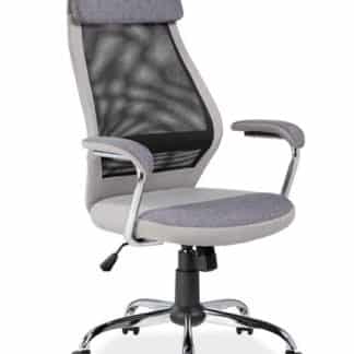 Kancelářské křeslo Q-336, šedá