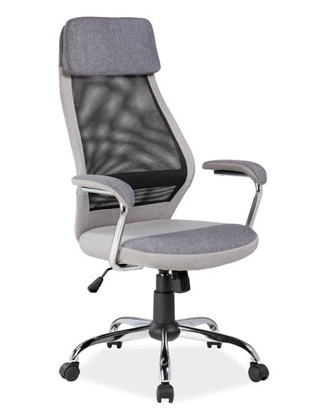 Kancelářské křeslo Q-336, šedá