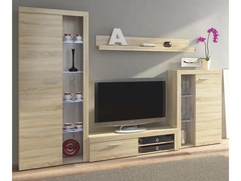 ROCHESTER obývací stěna, dub sonoma