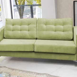 Dvojsedák MIST 2, světle zelená látka