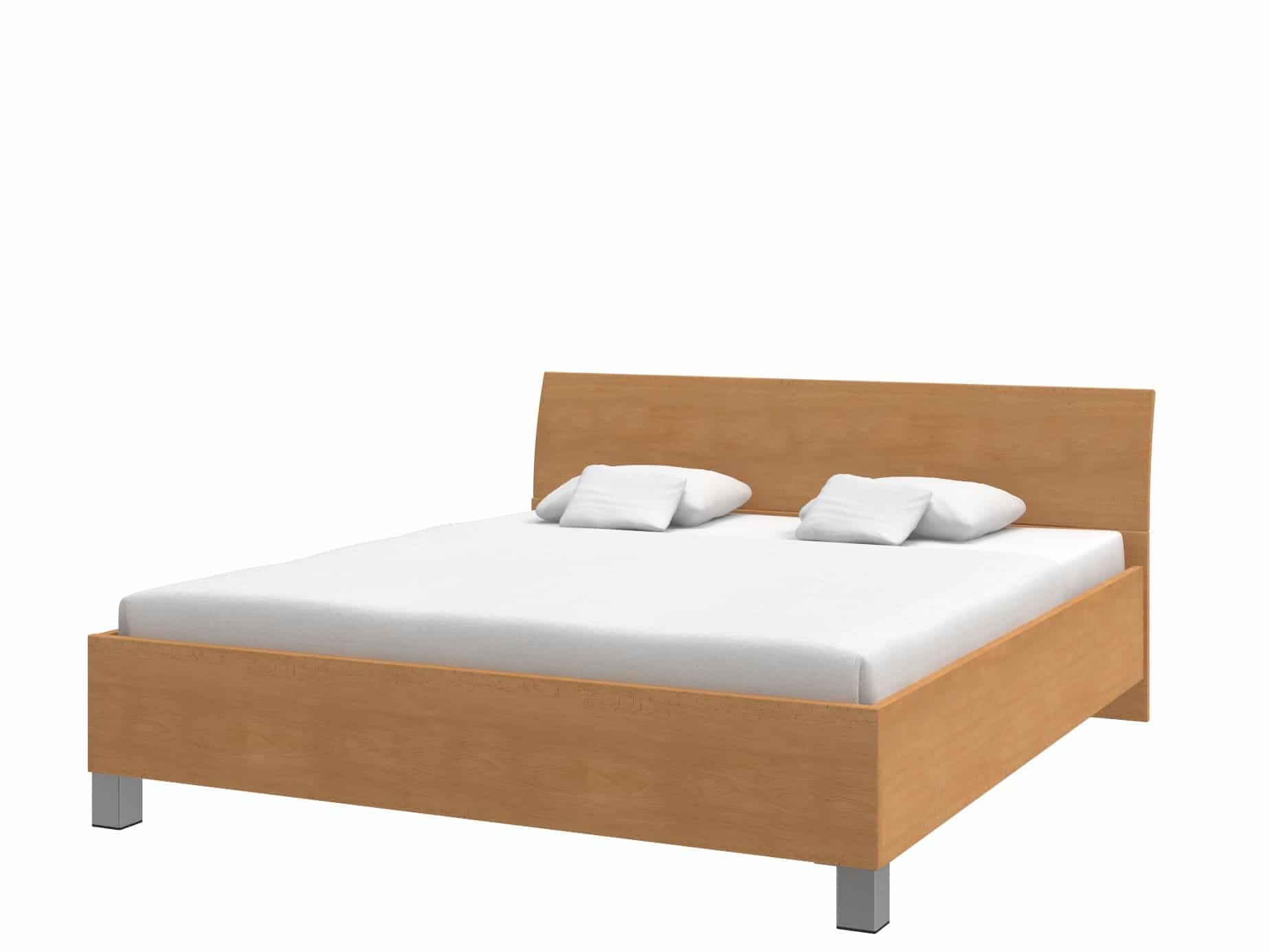 Postel UNO 180x200 cm, buk 04