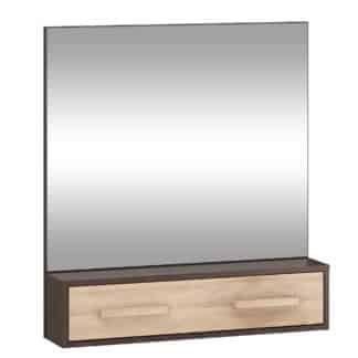 Zrcadlo RIO 10, dub sonoma tmavý/dub sonoma