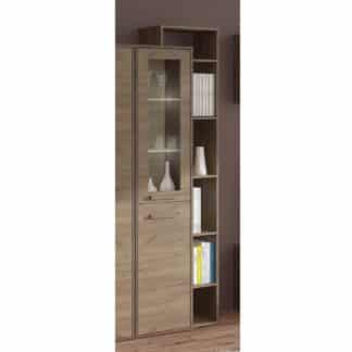 Vitrína P1D RIO 28, craft tobaco/craft zlatý