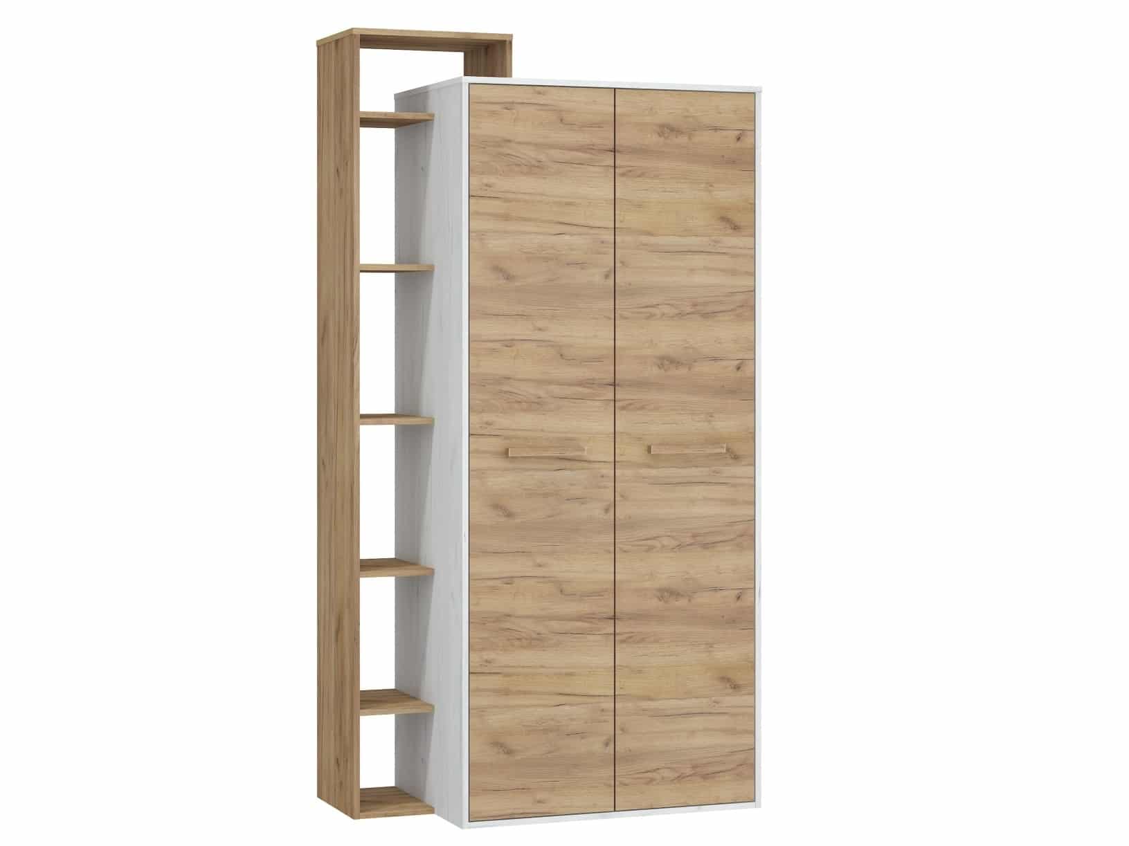 Skříň L2D RIO 22, craft bílý/craft zlatý