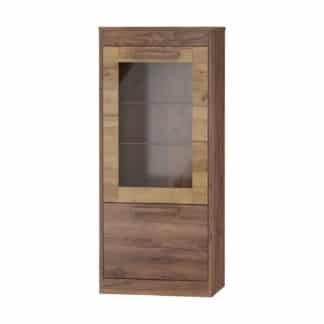 Vitrína N1DW MAXIMUS 25, craft tobaco/craft zlatý