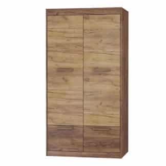 Skříň 4D MAXIMUS 37, craft tobaco/craft zlatý