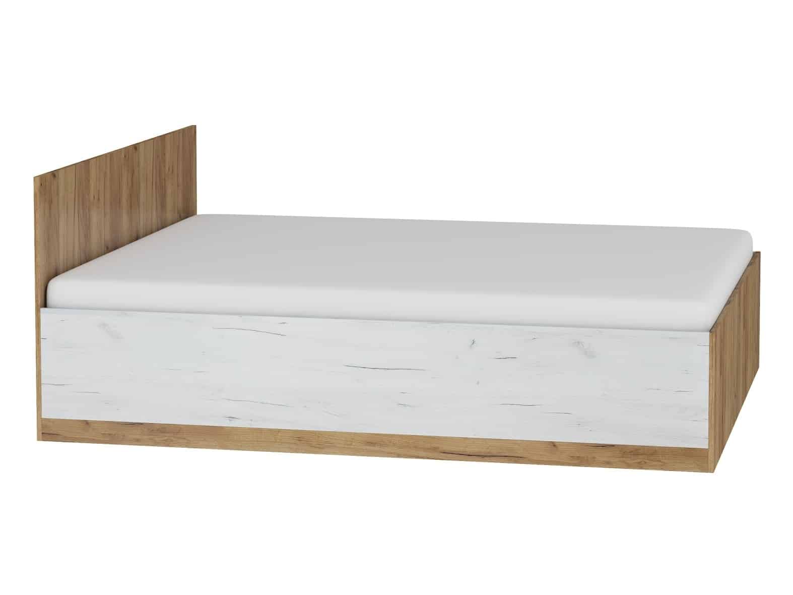 Postel 160x200 MAXIMUS 18, craft zlatý/craft bílý