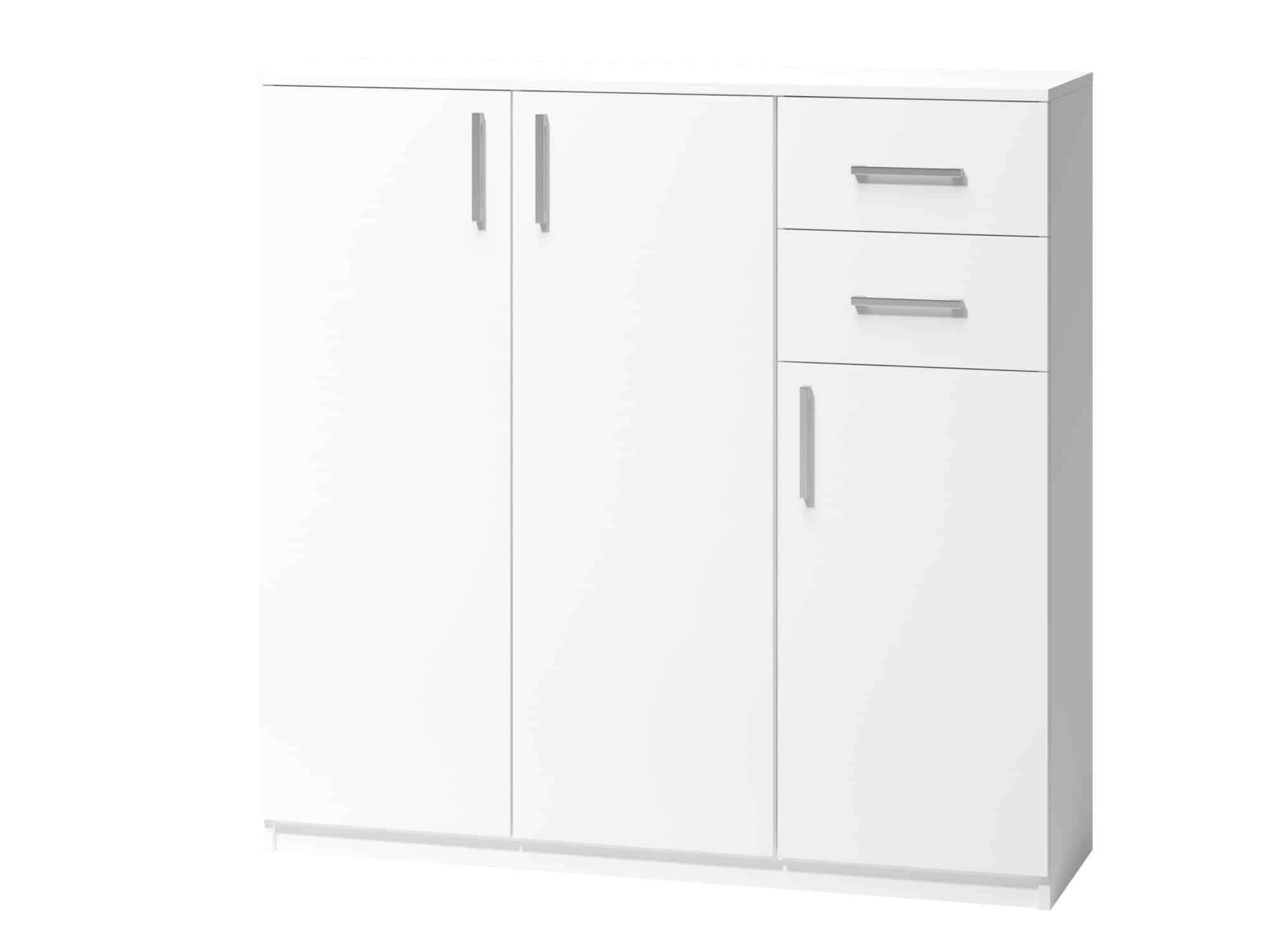 Komoda ARTA 06, bílý mat