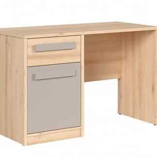 NAMEK psací stůl BIU1D1S, buk iconic/šedá